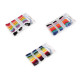 Embroidery yarn mouline type, set 12 pcs/8 m - Mix (12 Pieces) Embroidery yarn mouline type, set 12 pcs/8 m - Mix (12 Pieces)