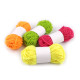 Assortiment créatif de pelotes de laine, 10 g - Mélange (4 Pièces) Assortiment créatif de pelotes de laine, 10 g - Mélange (4 Pièces)
