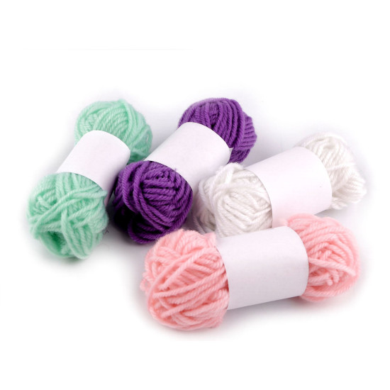 Assortiment créatif de pelotes de laine, 10 g - Mélange (4 Pièces) Assortiment créatif de pelotes de laine, 10 g - Mélange (4 Pièces)