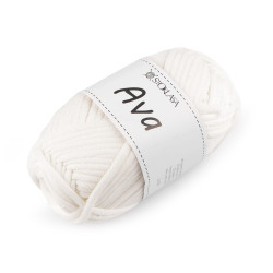 Ava kötőfonal / kör táskák és kosarak készítéséhez 100 g - Off white (1 Darab)