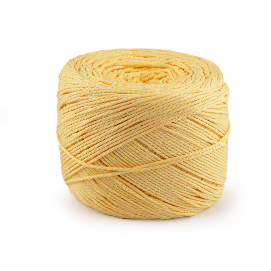 Włóczka bawełniana macrame ø2 mm do rozczesania - Zielony (1 Sztuka) Włóczka bawełniana macrame ø2 mm do rozczesania - Zielony (1 Sztuka)