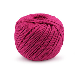Włóczka bawełniana macrame ø2 mm do rozczesania - Różowy (1 Sztuka)