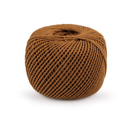 Włóczka bawełniana macrame ø2 mm do rozczesania - Jasnybrąz (1 Sztuka)