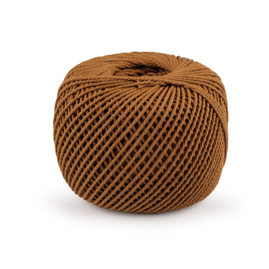 Włóczka bawełniana macrame ø2 mm do rozczesania - Zielony (1 Sztuka) Włóczka bawełniana macrame ø2 mm do rozczesania - Zielony (1 Sztuka)