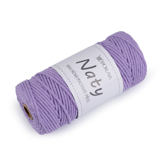 Bavlněná pletací příze macrame naty ø3 mm rozčesávací - Černá (3 Kusy) Bavlněná pletací příze macrame naty ø3 mm rozčesávací - Černá (3 Kusy)