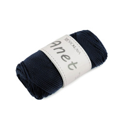 Anet makramé kötő- és horgoló macrame fonal ø2 mm 90 g - Blue dark (1 Darab)