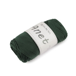 Anet makramé kötő- és horgoló macrame fonal ø2 mm 90 g - Zöld sötét (1 Darab)