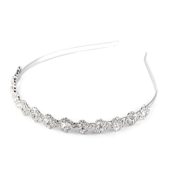 Diadema con strass - Cristallo (3 Pezzi) Diadema con strass - Cristallo (3 Pezzi)