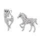 Brosche katze, pferd - Crystal (1 Stück) Brosche katze, pferd - Crystal (1 Stück)
