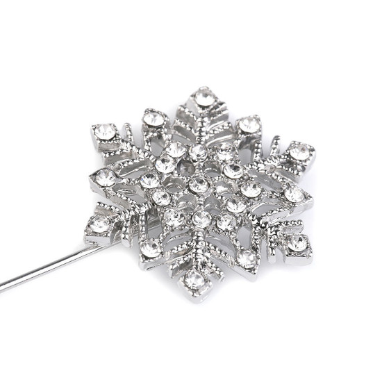 Szpilka ozdobna śnieżynka - Crystal (3 Sztuki) Szpilka ozdobna śnieżynka - Crystal (3 Sztuki)