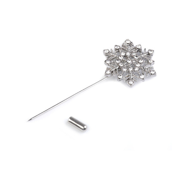 Szpilka ozdobna śnieżynka - Crystal (3 Sztuki) Szpilka ozdobna śnieżynka - Crystal (3 Sztuki)