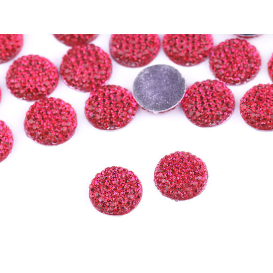 Szlifowane kamyczki / kaboszony ø12 mm do naklejania - Crystal (300 Sztuki) Szlifowane kamyczki / kaboszony ø12 mm do naklejania - Crystal (300 Sztuki)