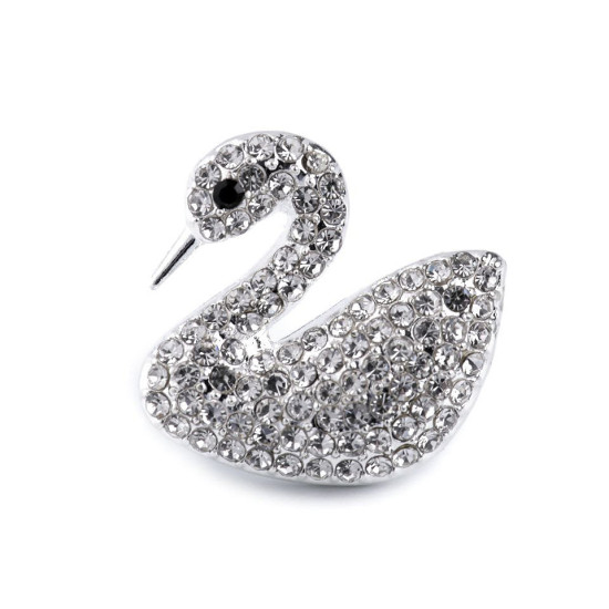 Bross / jelvény csiszolt kövekkel - Crystal (1 Darab) Bross / jelvény csiszolt kövekkel - Crystal (1 Darab)