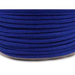 Cordón de poliéster ø2 mm - Azul rey (200 Metros)