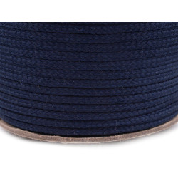 Cordón de poliéster ø2 mm - Azul oscuro (200 Metros)