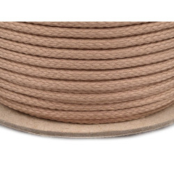 Cordón de poliéster ø2 mm - Beige (200 Metros)