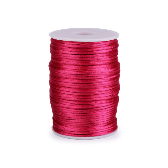 Polyester rattail satin cord ø2mm - Menthol (570 Meters) Polyester rattail satin cord ø2mm - Menthol (570 Meters)