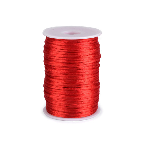 Polyester rattail satin cord ø2mm - Menthol (570 Meters) Polyester rattail satin cord ø2mm - Menthol (570 Meters)