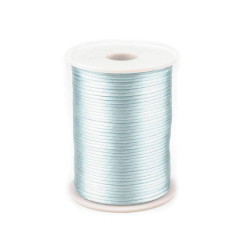 Polyester rattail satin cord ø2mm - Menthol (570 Meters)