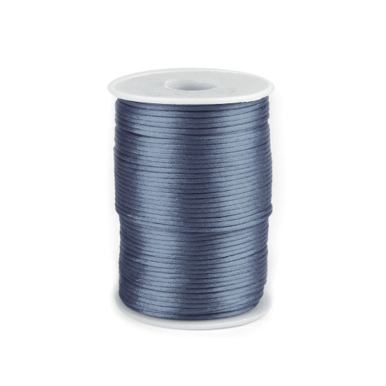 Polyester rattail satin cord ø2mm - Menthol (570 Meters) Polyester rattail satin cord ø2mm - Menthol (570 Meters)