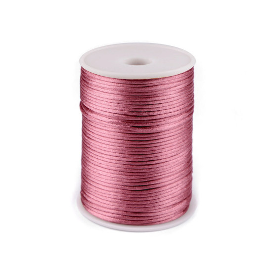 Polyester rattail satin cord ø2mm - Menthol (570 Meters) Polyester rattail satin cord ø2mm - Menthol (570 Meters)