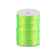 Polyester rattail satin cord ø2mm - Menthol (570 Meters) Polyester rattail satin cord ø2mm - Menthol (570 Meters)