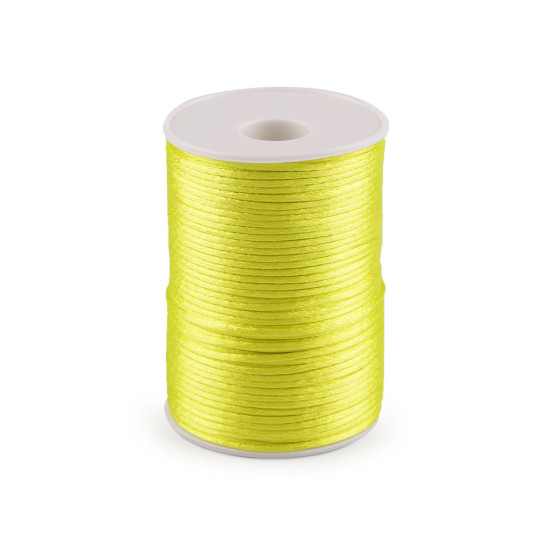 Polyester rattail satin cord ø2mm - Menthol (570 Meters) Polyester rattail satin cord ø2mm - Menthol (570 Meters)