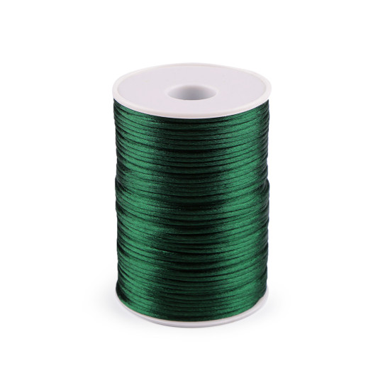 Polyester rattail satin cord ø2mm - Menthol (570 Meters) Polyester rattail satin cord ø2mm - Menthol (570 Meters)