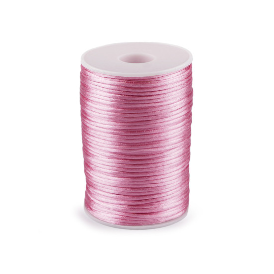 Polyester rattail satin cord ø2mm - Menthol (570 Meters) Polyester rattail satin cord ø2mm - Menthol (570 Meters)