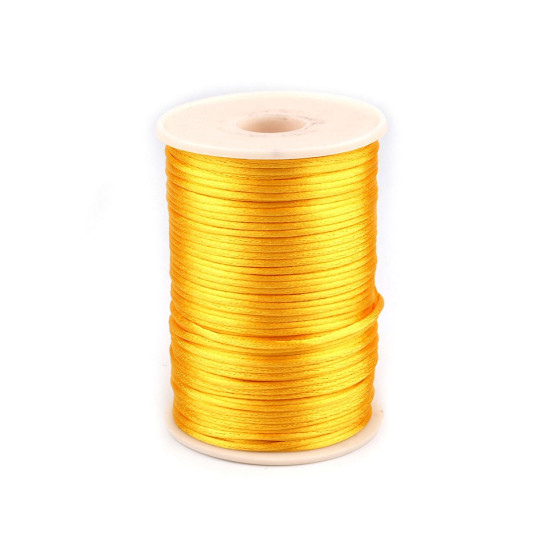 Polyester rattail satin cord ø2mm - Menthol (570 Meters) Polyester rattail satin cord ø2mm - Menthol (570 Meters)