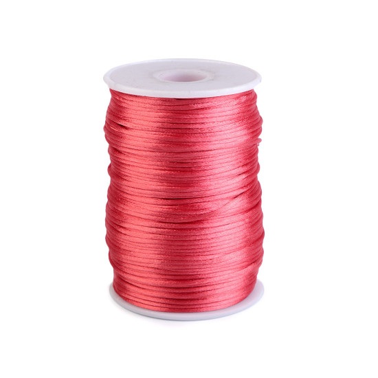 Polyester rattail satin cord ø2mm - Menthol (570 Meters) Polyester rattail satin cord ø2mm - Menthol (570 Meters)
