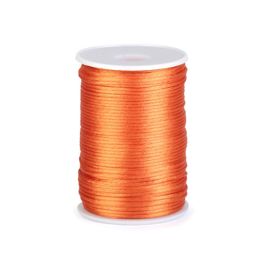 Polyester rattail satin cord ø2mm - Menthol (570 Meters) Polyester rattail satin cord ø2mm - Menthol (570 Meters)