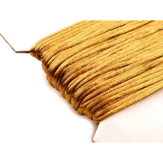 100% polyester rattail satin cord ø2mm - Creamy light (200 Meters) 100% polyester rattail satin cord ø2mm - Creamy light (200 Meters)