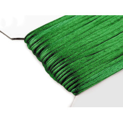 100% polyester rattail satin cord ø2mm - Pastel green (200 Meters)