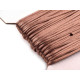 100% polyester rattail satin cord ø2mm - Creamy light (200 Meters) 100% polyester rattail satin cord ø2mm - Creamy light (200 Meters)