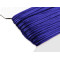 100% polyester rattail satin cord ø2mm - Cobalt blue (200 Meters)