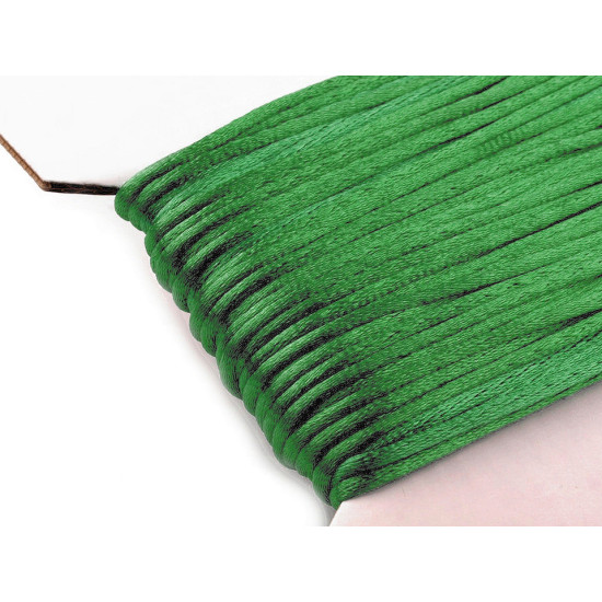 100% polyester rattail satin cord ø2mm - Creamy light (200 Meters) 100% polyester rattail satin cord ø2mm - Creamy light (200 Meters)