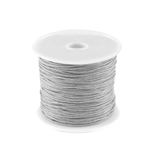 Sznurek bawełniany ø1 mm woskowany - Fioletowa (5 Sztuki) Sznurek bawełniany ø1 mm woskowany - Fioletowa (5 Sztuki)