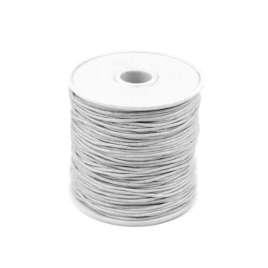Sznurek bawełniany ø1 mm woskowany - Fioletowa (5 Sztuki) Sznurek bawełniany ø1 mm woskowany - Fioletowa (5 Sztuki)