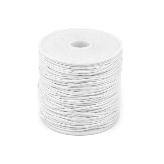 Sznurek bawełniany ø1 mm woskowany - Fioletowa (5 Sztuki) Sznurek bawełniany ø1 mm woskowany - Fioletowa (5 Sztuki)