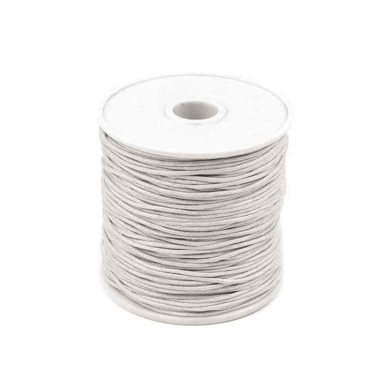 Sznurek bawełniany ø1 mm woskowany - Fioletowa (5 Sztuki) Sznurek bawełniany ø1 mm woskowany - Fioletowa (5 Sztuki)