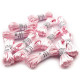 100% polyester rattail satin cord ø2mm, bunch per 3m - Light mix (10 Bunches) 100% polyester rattail satin cord ø2mm, bunch per 3m - Light mix (10 Bunches)