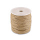 Sznurek bawełniany ø1,8 mm woskowany - Miętowy (10 Sztuki) Sznurek bawełniany ø1,8 mm woskowany - Miętowy (10 Sztuki)