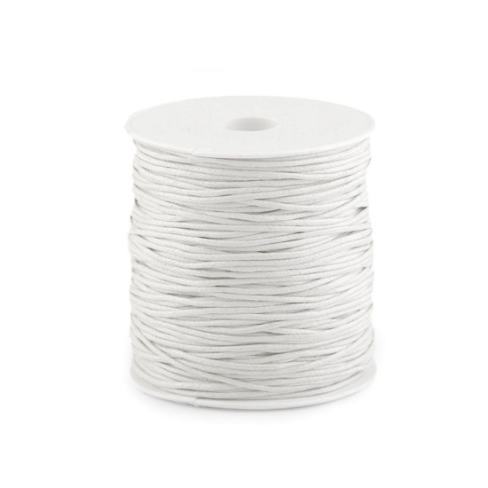 Sznurek bawełniany ø1,8 mm woskowany - Miętowy (10 Sztuki) Sznurek bawełniany ø1,8 mm woskowany - Miętowy (10 Sztuki)