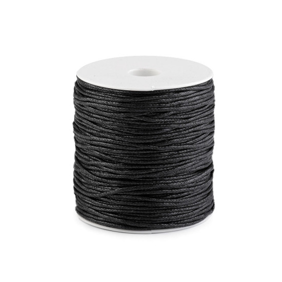 Sznurek bawełniany ø1,8 mm woskowany - Miętowy (10 Sztuki) Sznurek bawełniany ø1,8 mm woskowany - Miętowy (10 Sztuki)
