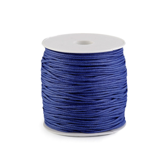 Sznurek bawełniany ø1,8 mm woskowany - Miętowy (10 Sztuki) Sznurek bawełniany ø1,8 mm woskowany - Miętowy (10 Sztuki)