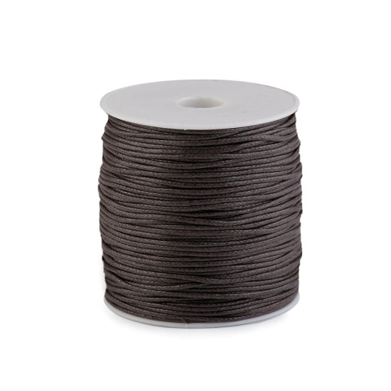 Sznurek bawełniany ø1,8 mm woskowany - Miętowy (10 Sztuki) Sznurek bawełniany ø1,8 mm woskowany - Miętowy (10 Sztuki)