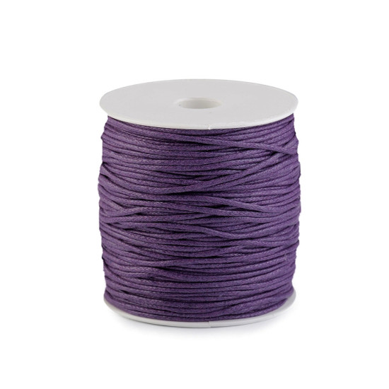 Sznurek bawełniany ø1,8 mm woskowany - Miętowy (10 Sztuki) Sznurek bawełniany ø1,8 mm woskowany - Miętowy (10 Sztuki)
