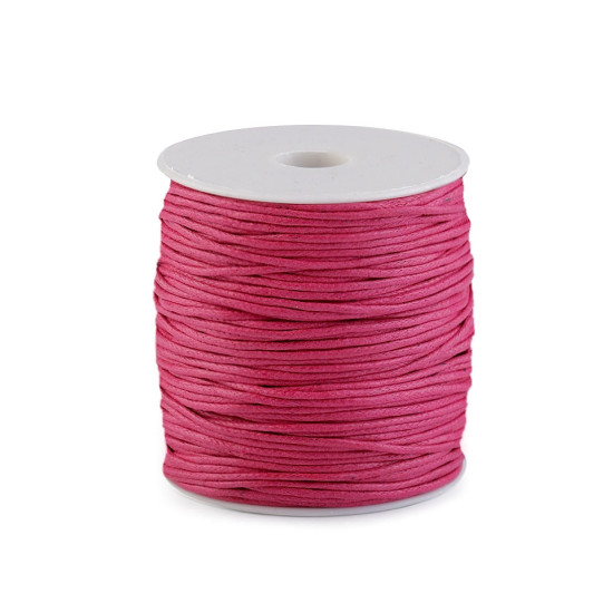 Sznurek bawełniany ø1,8 mm woskowany - Miętowy (10 Sztuki) Sznurek bawełniany ø1,8 mm woskowany - Miętowy (10 Sztuki)