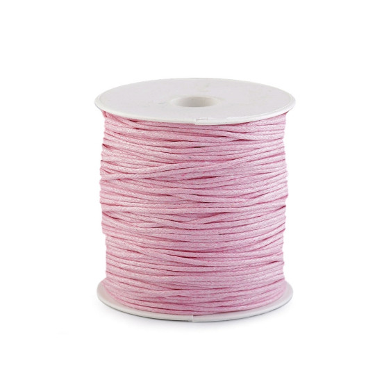 Sznurek bawełniany ø1,8 mm woskowany - Miętowy (10 Sztuki) Sznurek bawełniany ø1,8 mm woskowany - Miętowy (10 Sztuki)